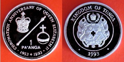 1993 1 PA ANGA EDWARDSKRONE; SZEPTER UND REICHSAPFEL 003
