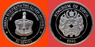 1996 50 SENITI CROWN OF THE QUEEN 003